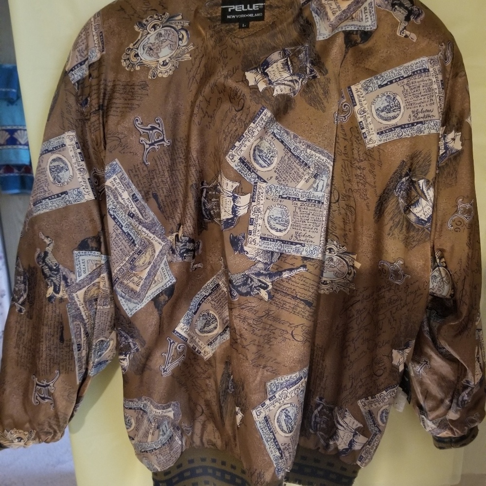 Leather coat